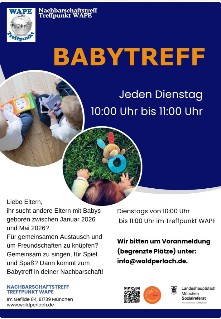 Babygruppe Januar 26 bis Mai 26