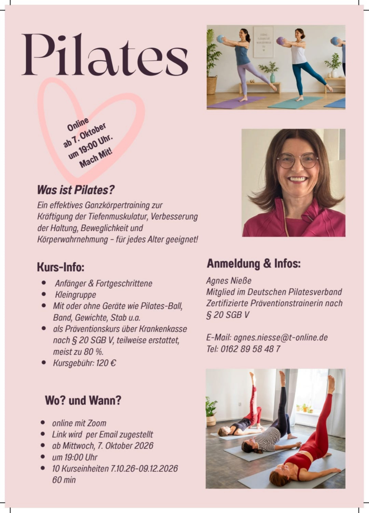Plakat Pilates